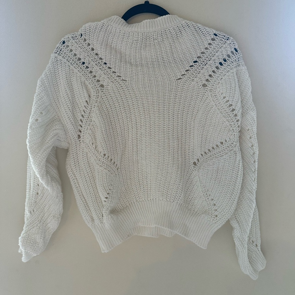 Acote white sweater